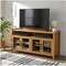 Reading Refined Farmhouse TV Stand with Light Honey Finish for TVs up to 65"